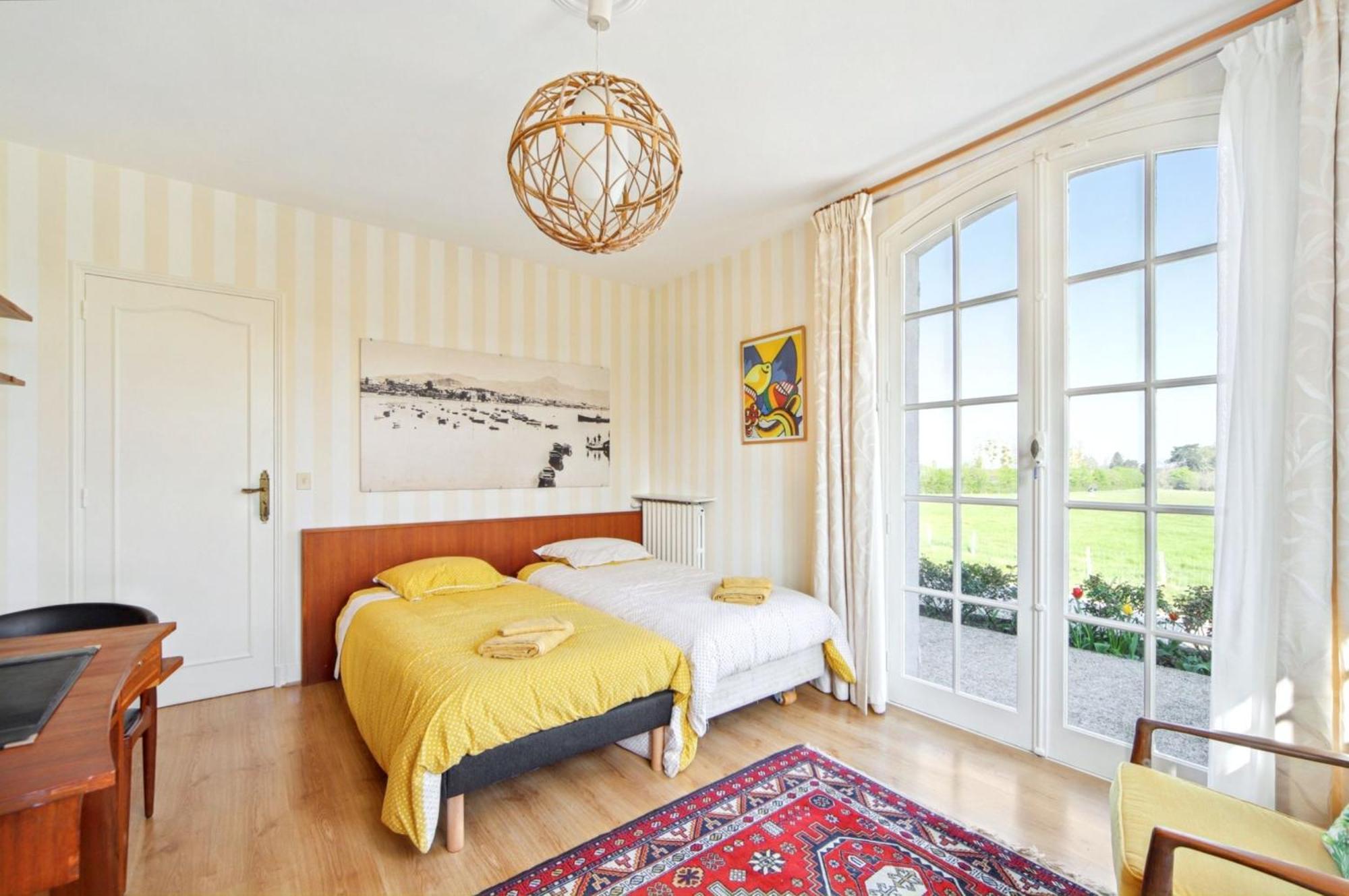 Appartement Cosy A Mont Pres Chambord 100 M² Terrasse Esterno foto