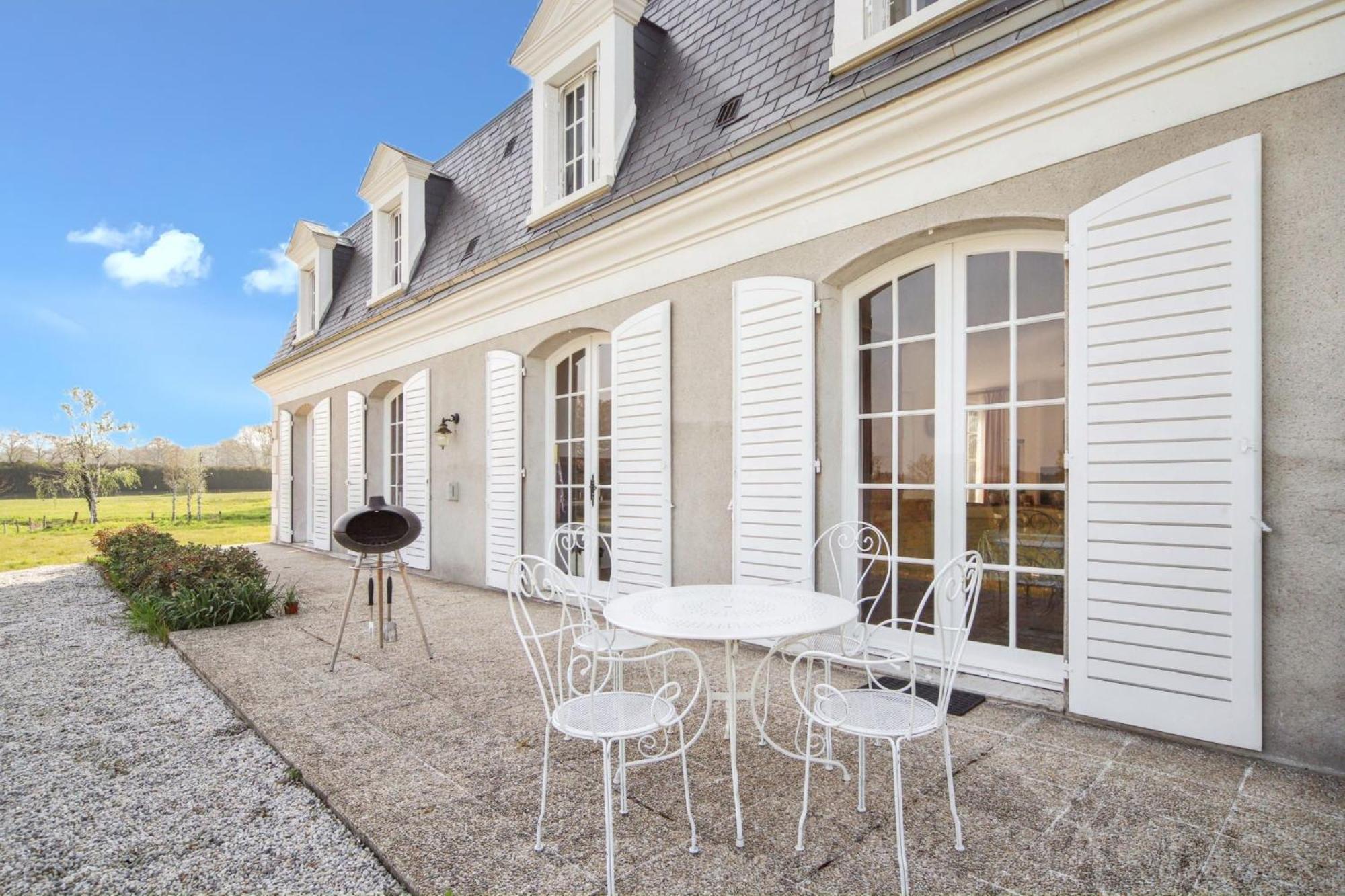 Appartement Cosy A Mont Pres Chambord 100 M² Terrasse Esterno foto